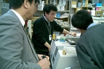 民間試験場での実験